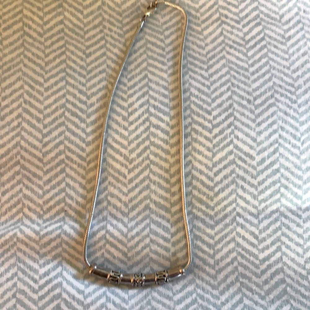 Talbots silver plated necklace